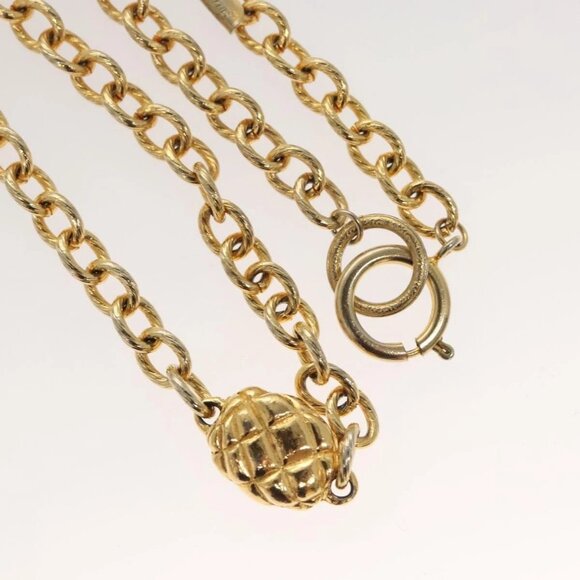 CHANEL Chain Belt metal Gold CC Auth bs25545 main image 10